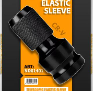 DINGQ TELESCOPIC ELASTIC SLEEVE 1/2"-1/4"-CHINA/ND01401