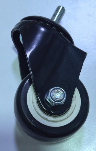 BMB WHEEL BLACK RUBBER BEARING BOLT TYPE 2.5" 60MM-CHINA/6023-003