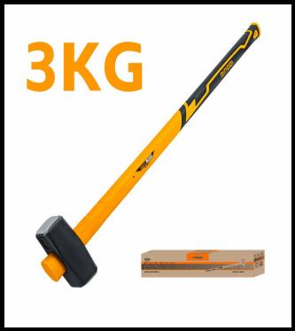 [مطرقة حجرية] DINGQI STONE HAMMER 3KG -CHINA/AF03301