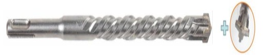 YDS SDS-PLUS SHANK HAMMER DRILL BIT 7X110MM-CHINA